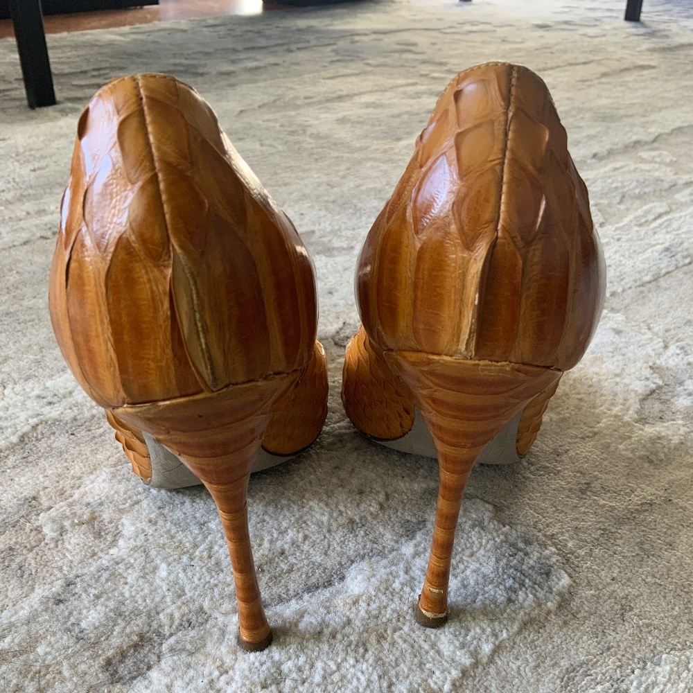 Sergio Rossi,Gorgeous Real Python Pumps - image 3